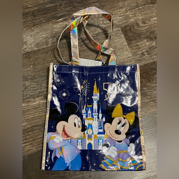 FINAL PRICE NEW Walt Disney World 50th Anniversary Reusable Bag - Picture 4 of 4